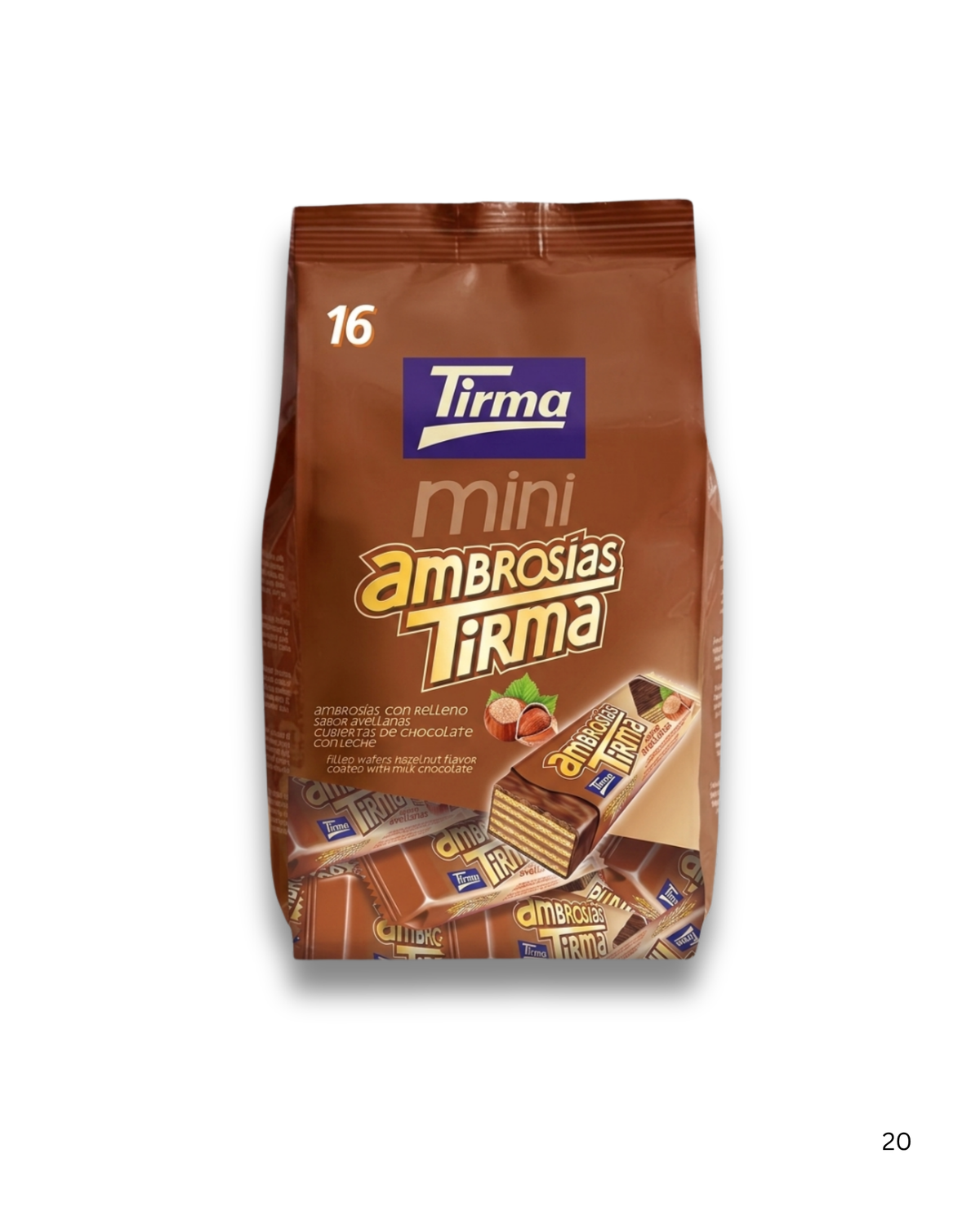 Tirma Mini Ambrosias Sabor Avellanas